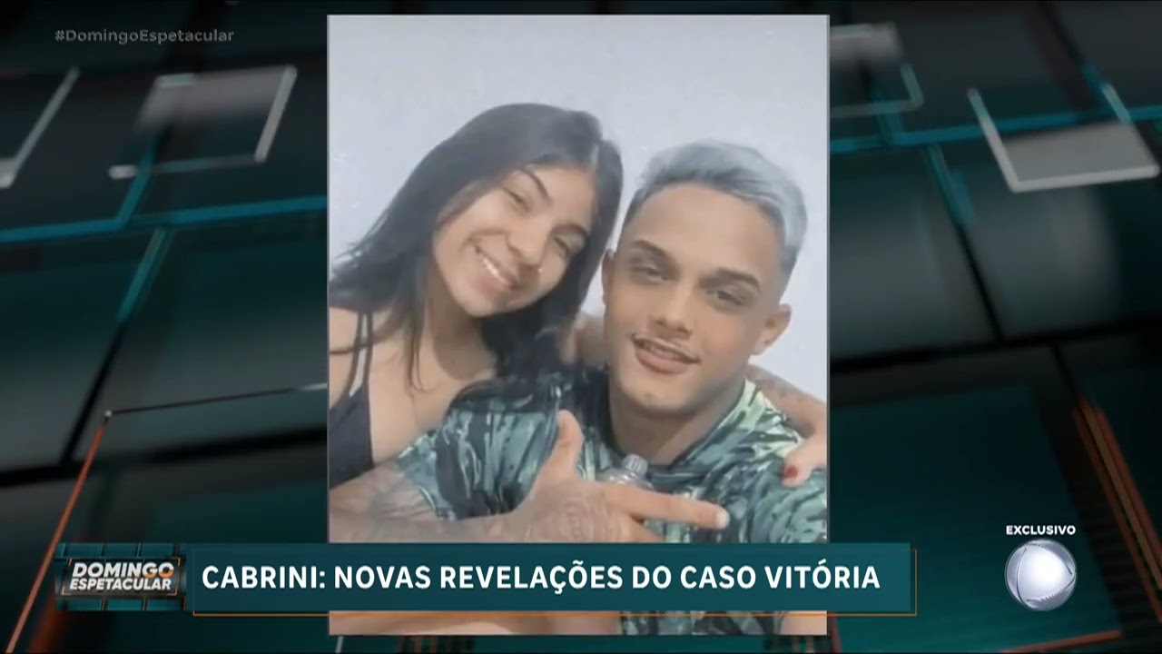 Caso Vitória: Cabrini entrevista peças-chave da investigação e traz revelações exclusivas