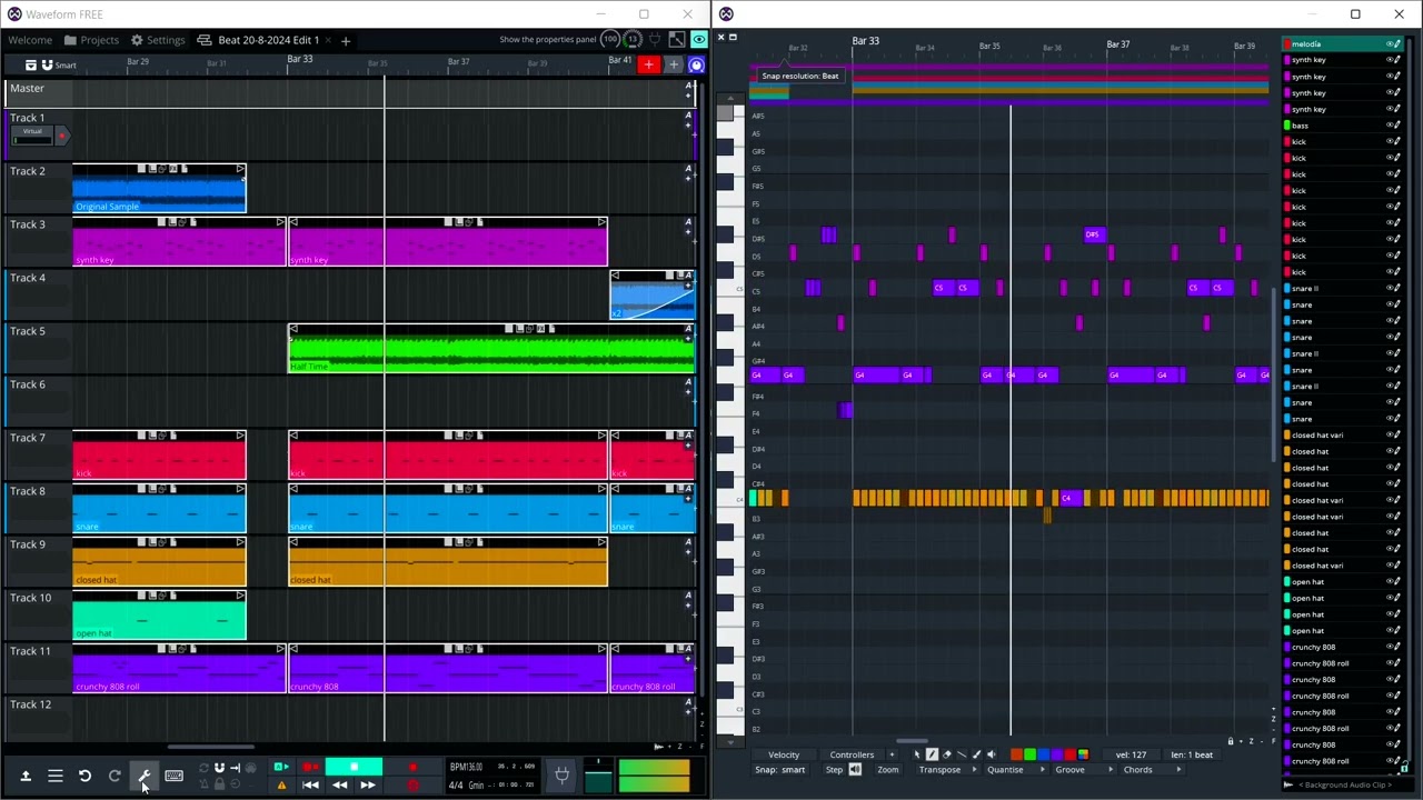 WAVEFORM FREE | Beat de trap