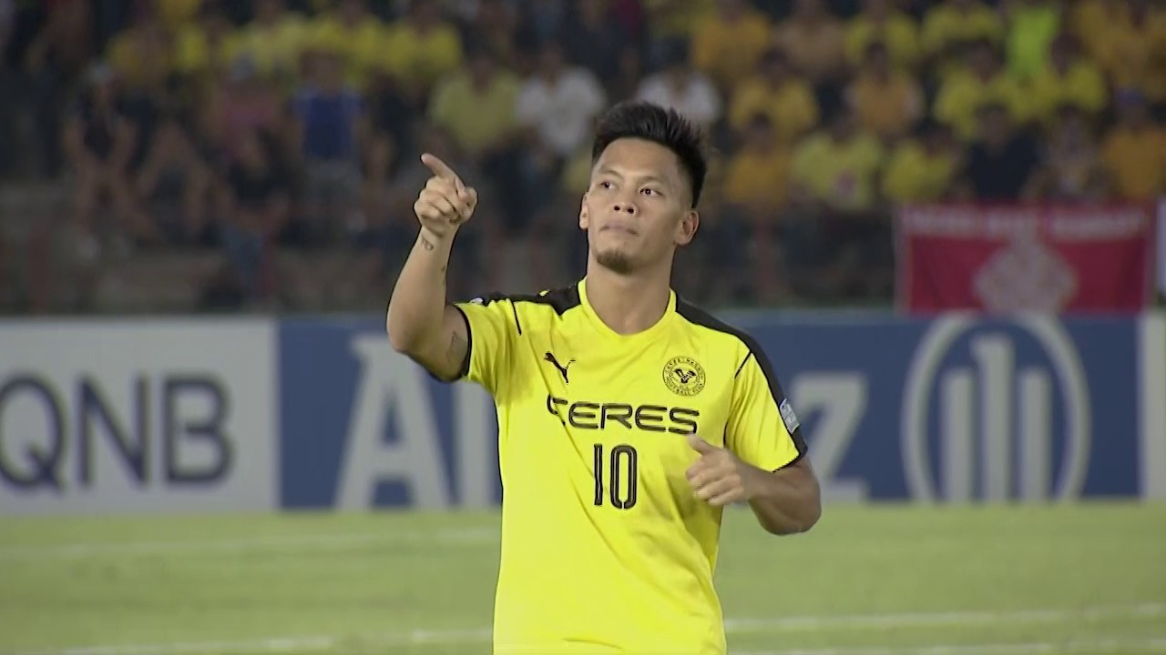Jose Porteria gives Ceres Negros a very early lead against Home United!