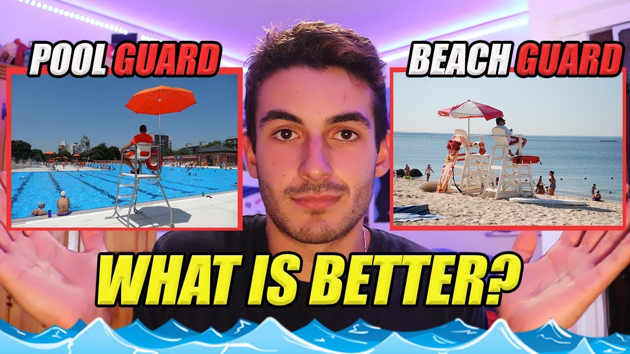 POOL LIFEGUARD VS. BEACH LIFEGUARD! (*WHICH IS BETTER?*)