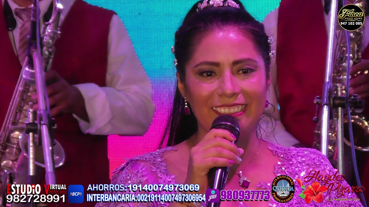 Haydee Pizarro (La Pampina de Oro) - ❤️ 1er Concierto Virtual 2021 // Primicias y Éxitos