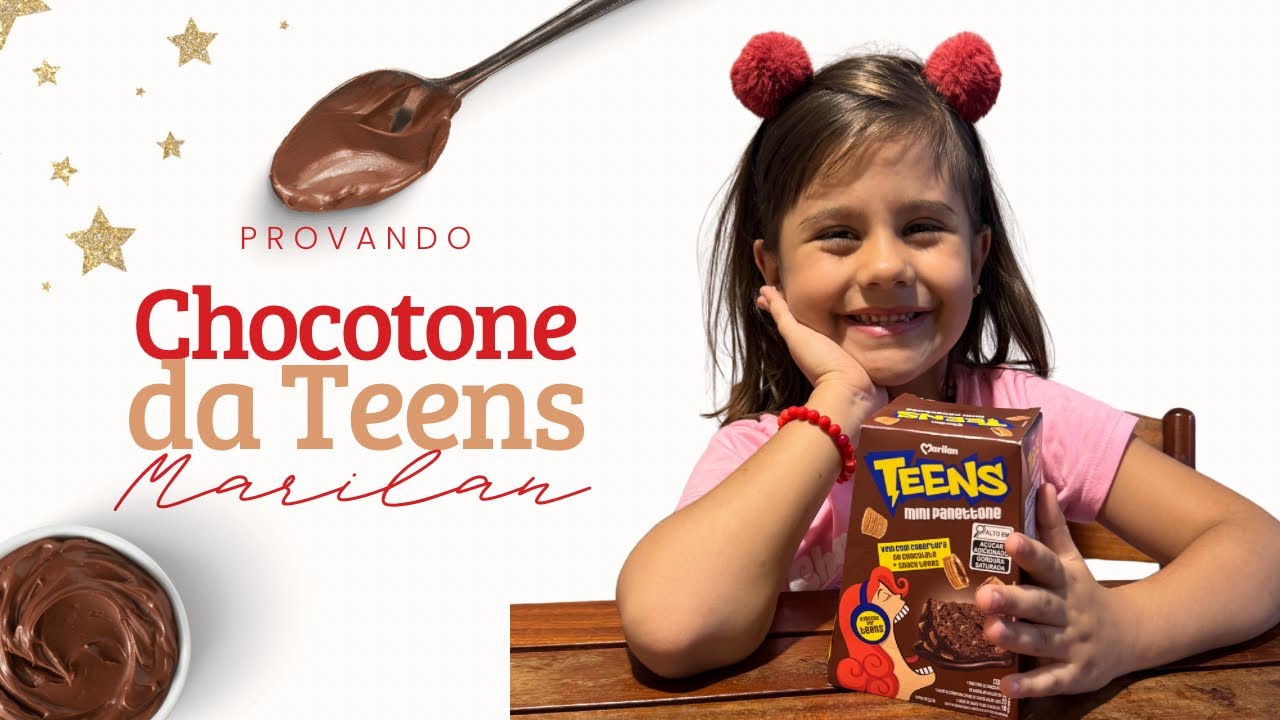 Provando CHOCOTONE da Teens da Marilan 🍫