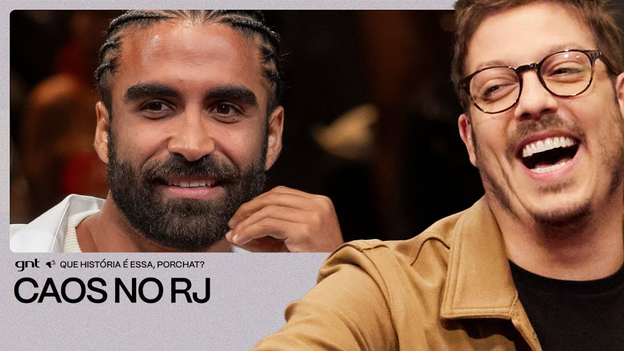 Vitor Sampaio sofreu um acidente e quase foi assaltado! 😯 | Que História É Essa, Porchat? | GNT