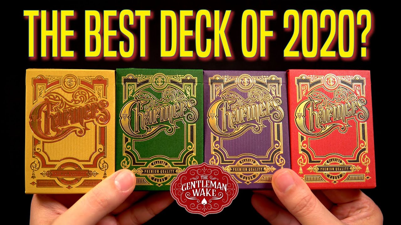 Frontrunner for deck of the year? Charmers Playing Cards Review   4K