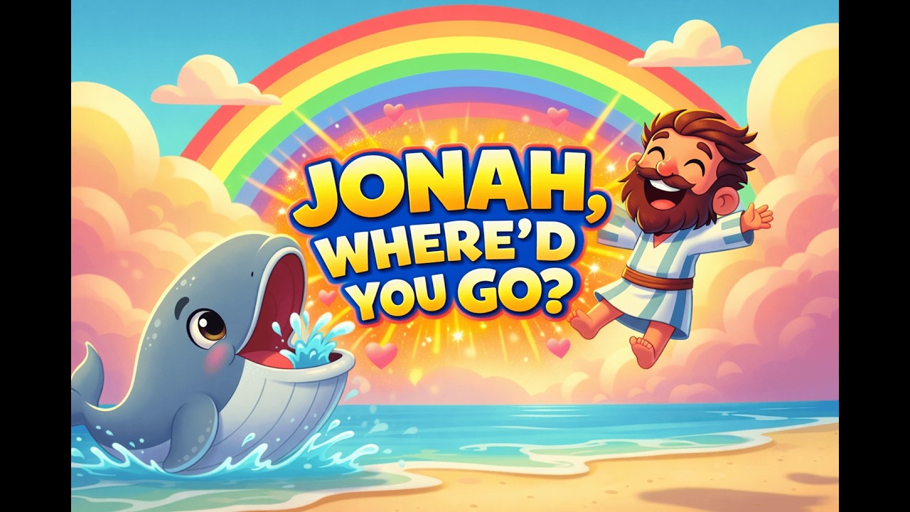 Jonah, Where’d You Go? 🐋 | Jonah & the Whale Song for Kids | God’s Love Chases Us