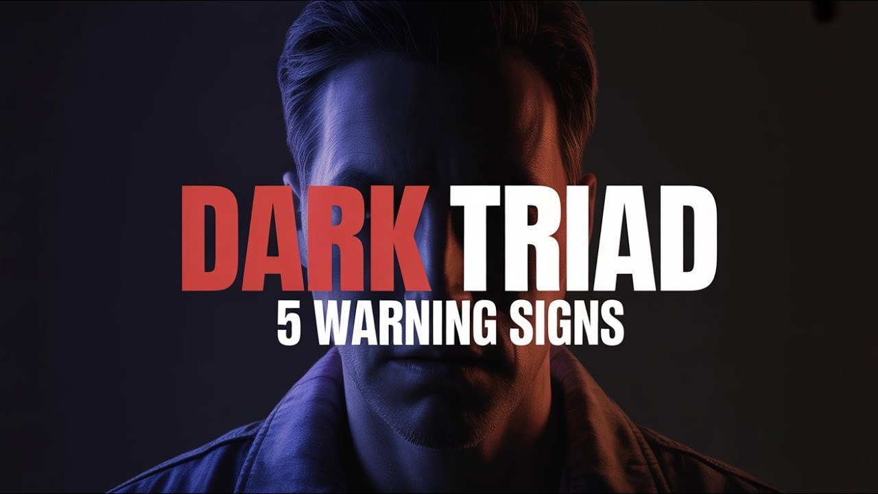 Warning Signs You're Dealing With a Dark Triad Person