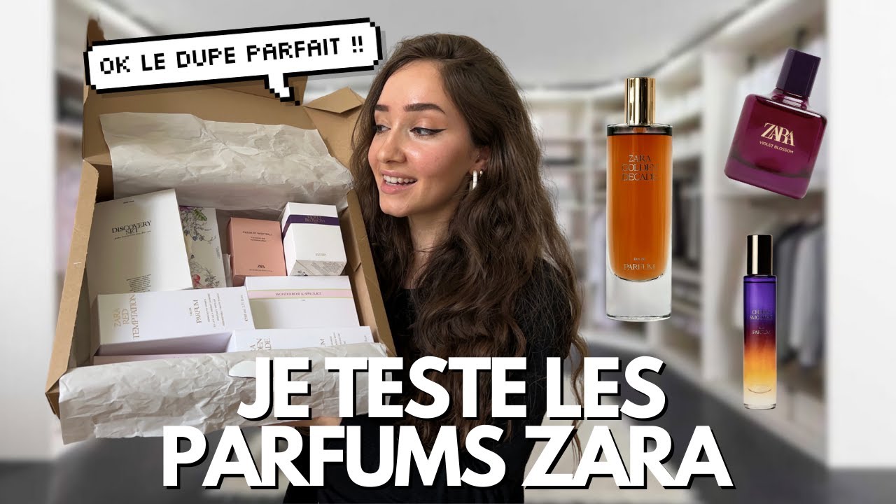JE TESTE LES MEILLEURS PARFUMS ZARA !