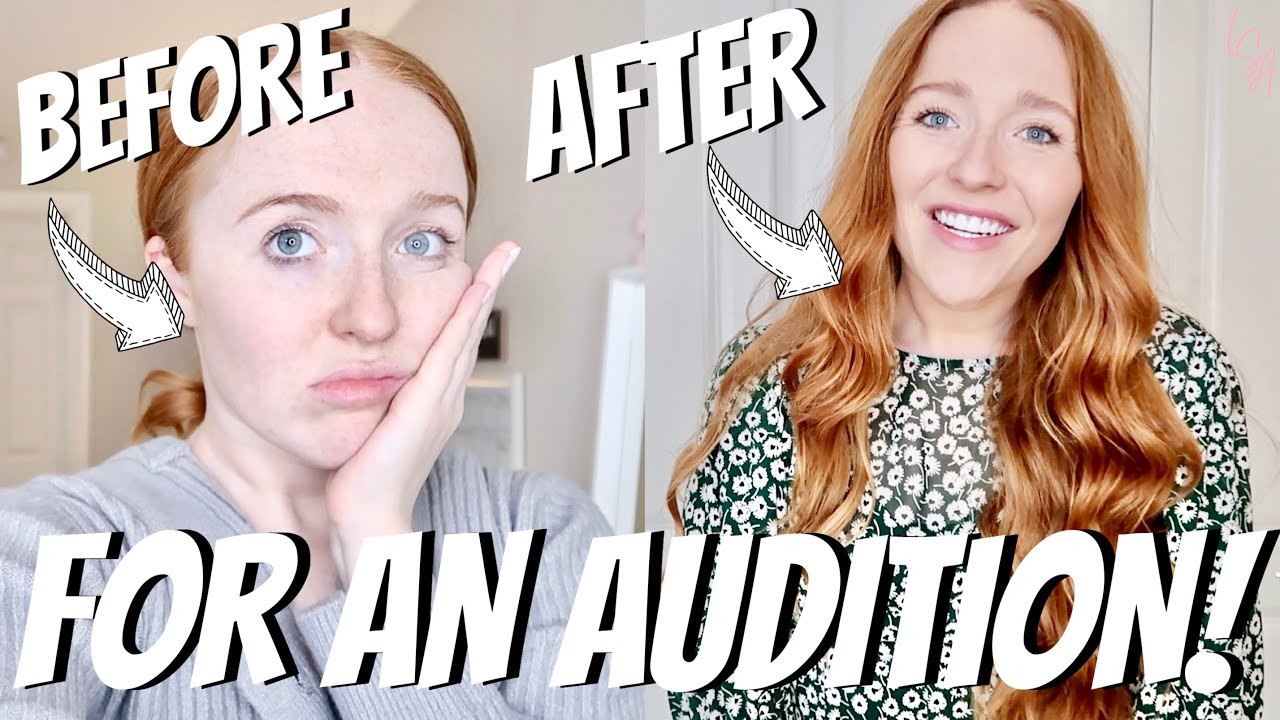 GET READY WITH ME FOR A MUSICAL THEATRE AUDITION! GRWM❤️ - Lucy Stewart-Adams