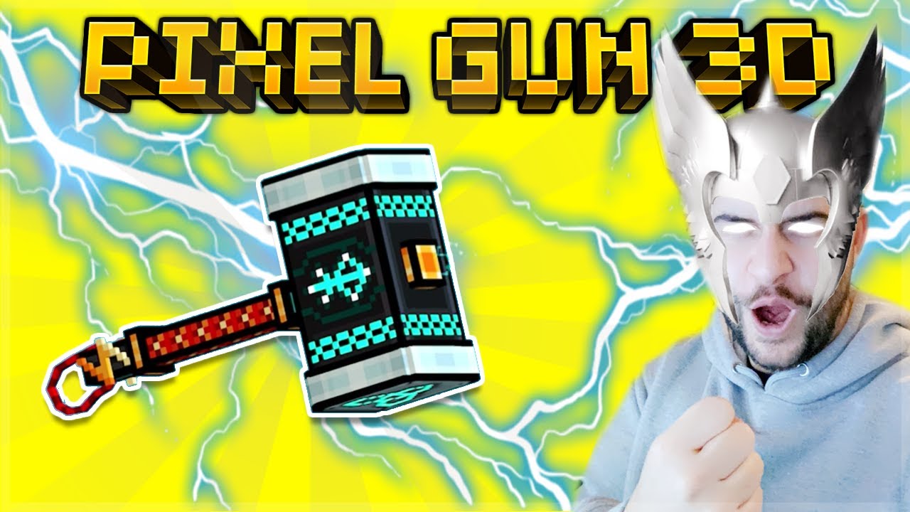 OMG! THOR HAMMER SPECIAL IS INSANE! Pixel Gun 3D