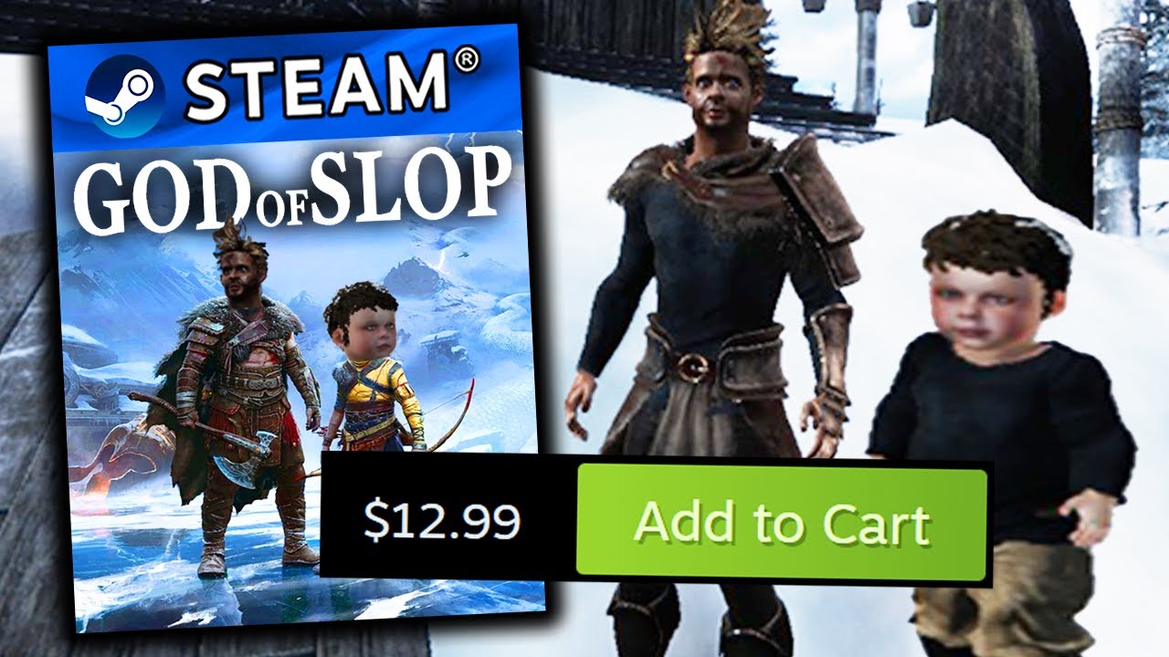 God of War but the budget is 3 dollars