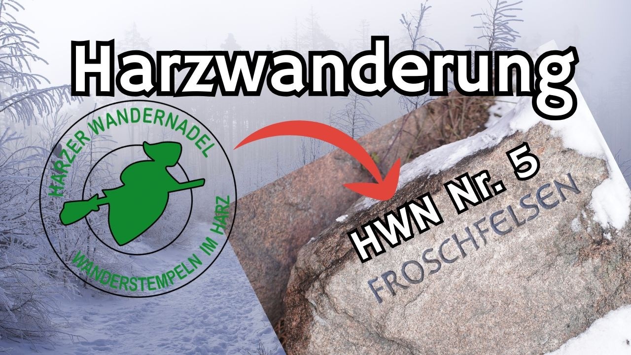 Winterwanderung - hoch zum Froschfelsen