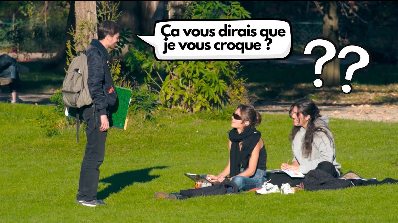 Caméra Cachée : Je Dessine des Inconnus, c'est gênant !