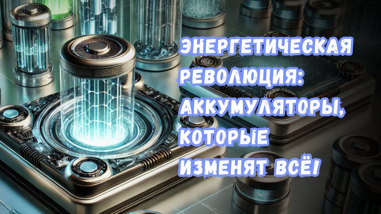 Революционные аккумуляторы будущего: гравитационные, тепловые, газовые и прочие