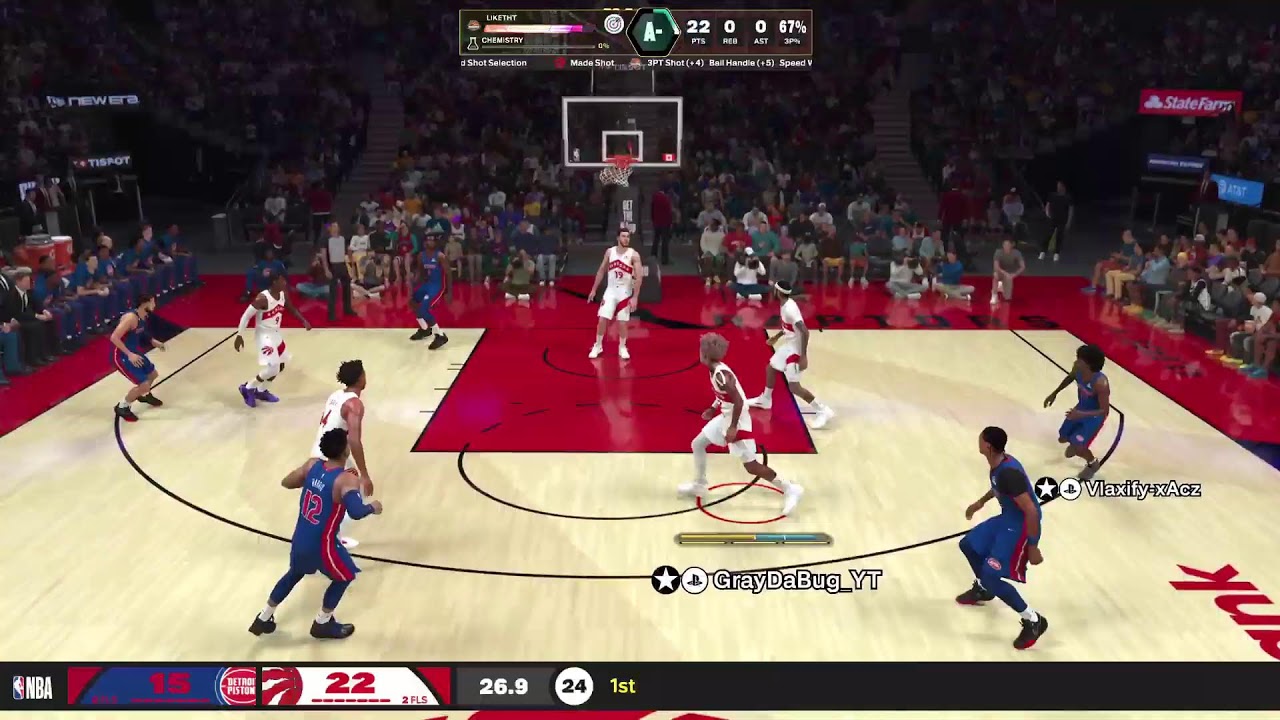 Playing Starting Five On The Best Point guard Build In NBA2k26