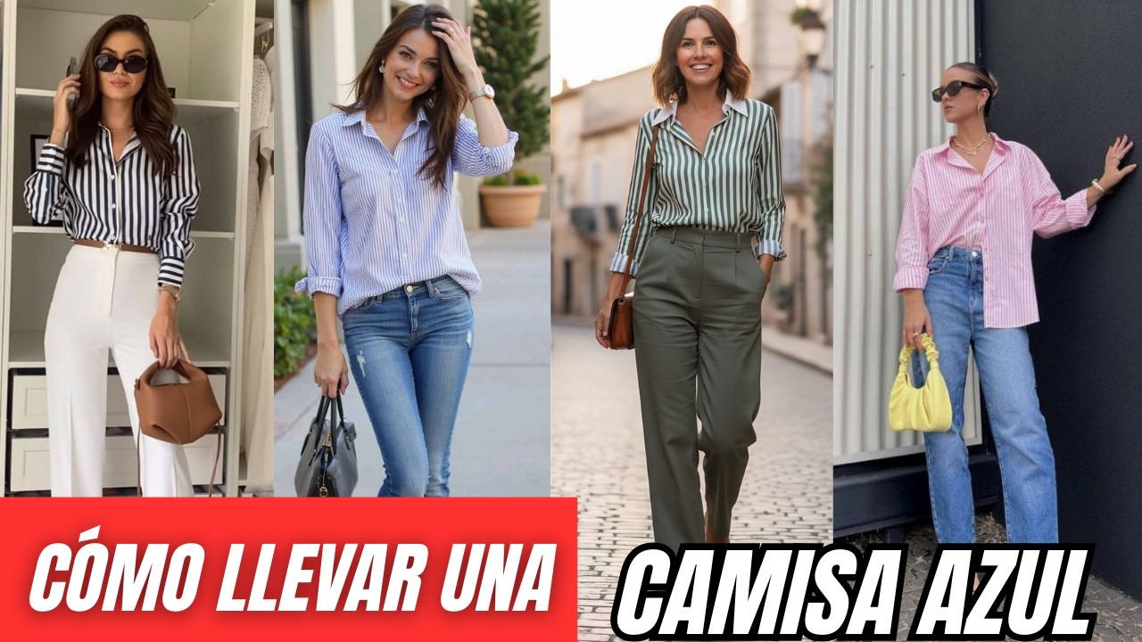 Cómo USAR una camisa a RAYAS