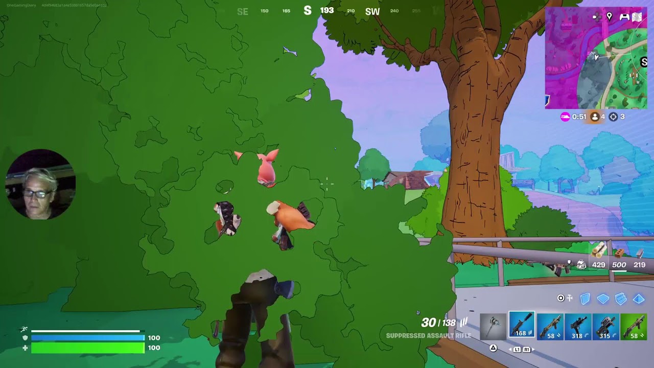 One Gaming Diary -The Simpson in Fortnite