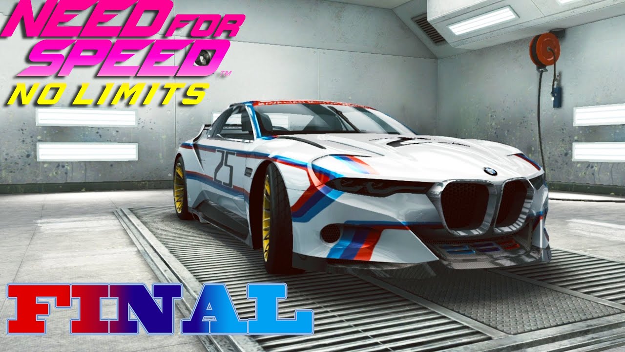 Need For Speed NO LIMITS BMW CSL HOMMAGE R ФИНАЛ BREAKOUT