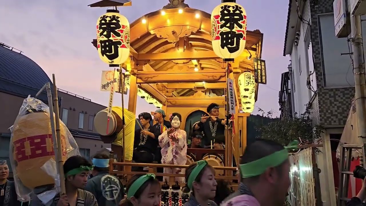 2024.09.30　阿伎留神社例大祭(五日市祭り)　囃子
