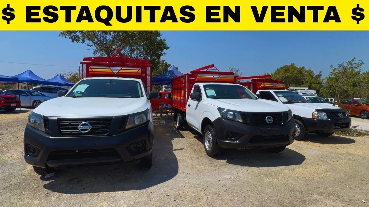Pura NISSAN ESTAQUITAS Y DOBLE CABINA en venta PRECIOS DE ESTAQUITAS Np300-Tianguis de autos Cuautla