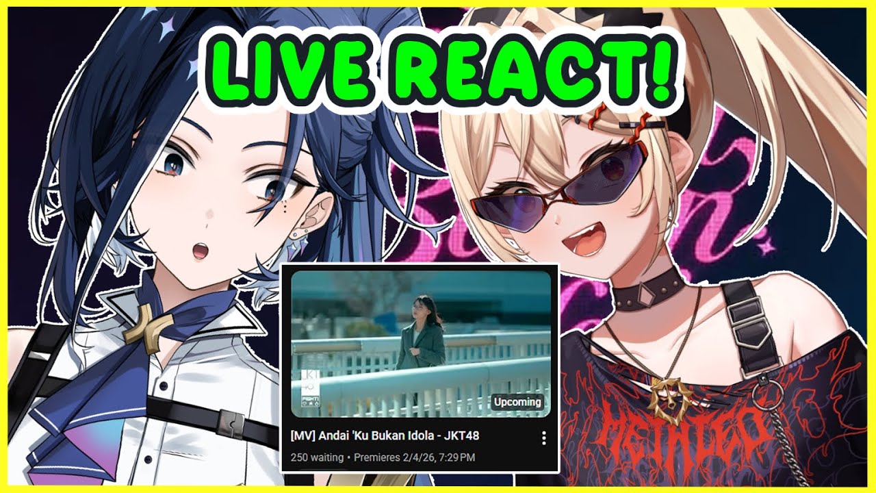 【RANDOM】OMAGA BUKANKAH SEMUANYA MY??!!? Live react JKT48 27TH SINGLE with @MauraNilambari-JKT48V