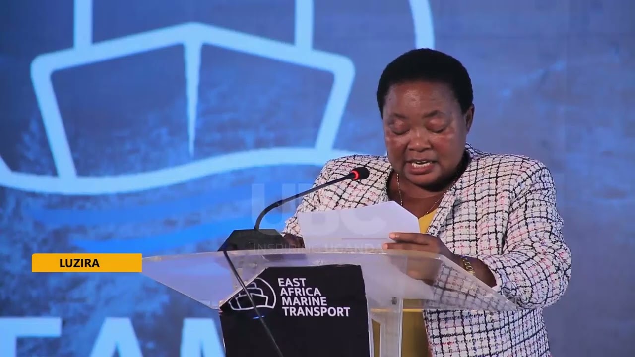 PRIME MINISTER ROBINAH NABBANJA LAUNCHES MV MPUNGU - VESSEL TO SERVE MWANZA- PORTBELL ROUTE