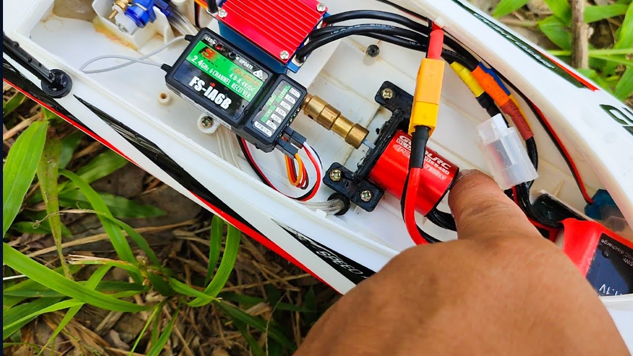RC Boat Wl912A Brushless Goolrc 7200KV ESC 35A