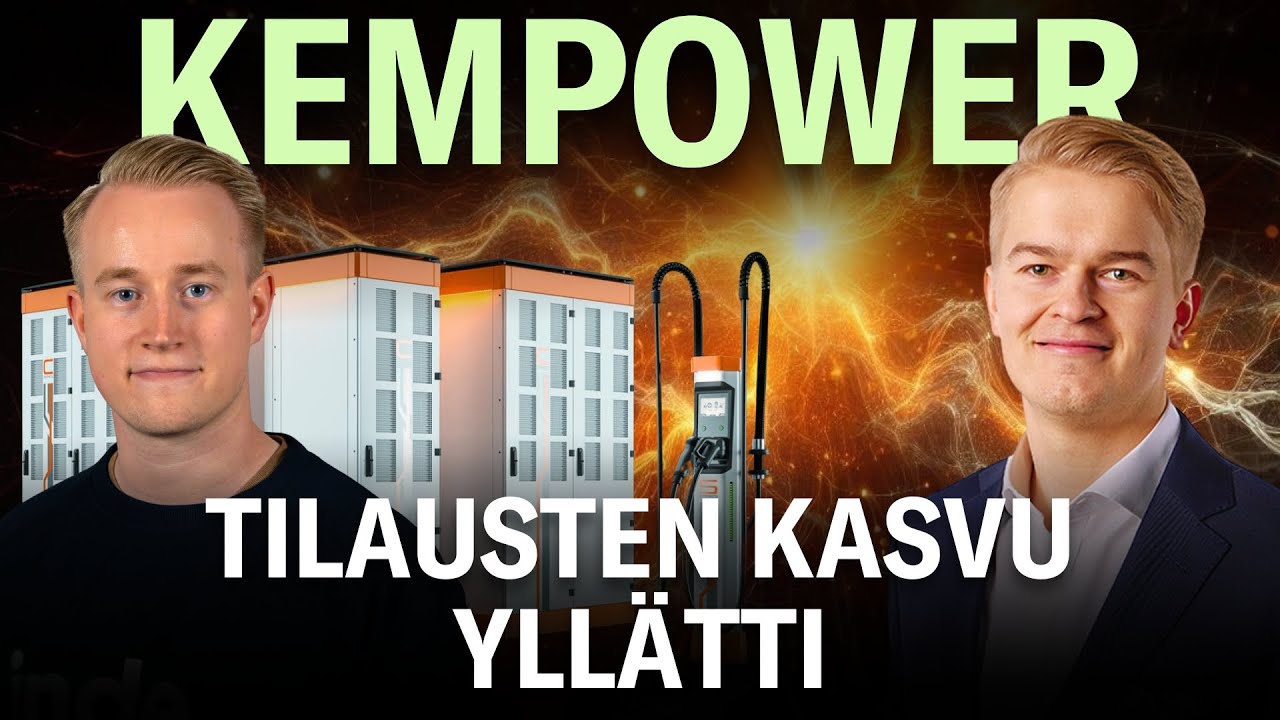 Kempower: Tilausten kasvu yll&auml;tti