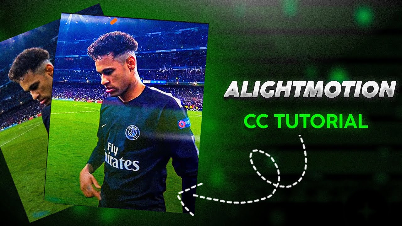 Alight Motion Football CC | Tutorial With preset