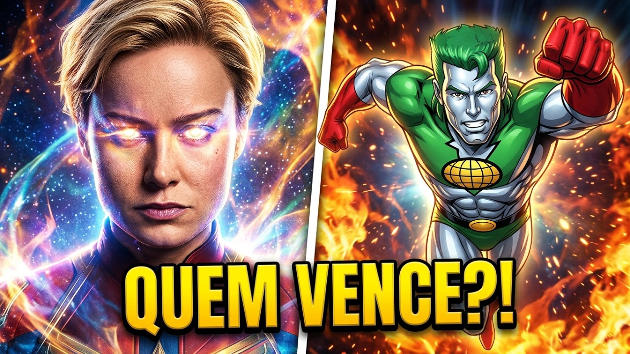 CAPITÃ MARVEL Vs CAPITÃO PLANETA (MARVEL vs HANNA BARBERA) | CONTRA