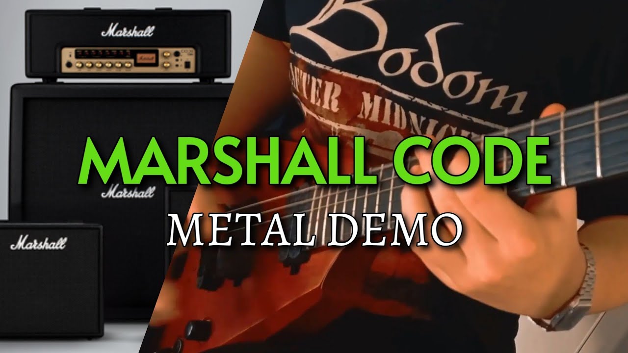 MARSHALL CODE - The worst Marshall ever? | Metal Demo