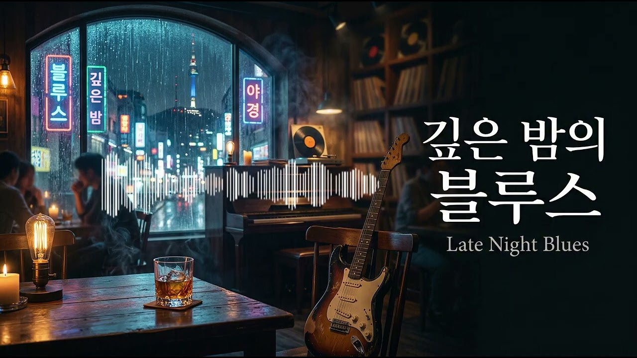 [PLAYLIST] 블루스로 듣는 밤감성 | 잔잔하고 짙은 힐링BGM | 퇴근 후&middot;야경&middot;드라이브&middot;혼술 플레이리스트