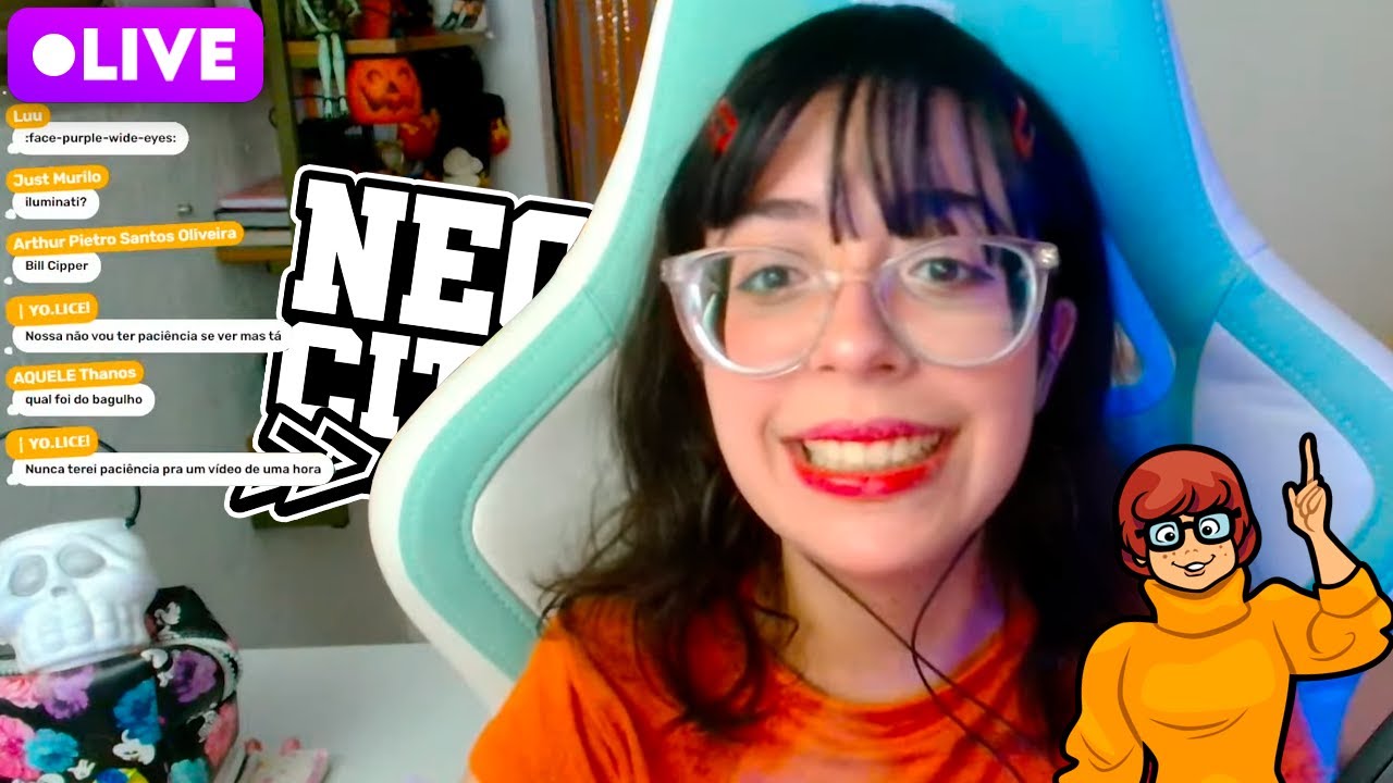 VELMA descobrindo MIST&Eacute;RIOS em NEOCITY - HALLOWEEN 2 (GTA RP 4)