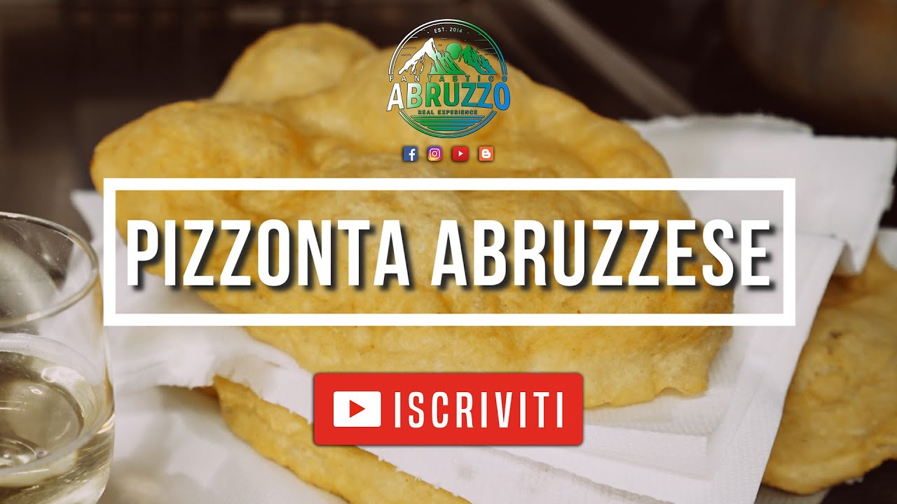Fantastico Abruzzo | Mandarino is cooking: PIZZONTA | La pizza fritta abruzzese - video ricetta