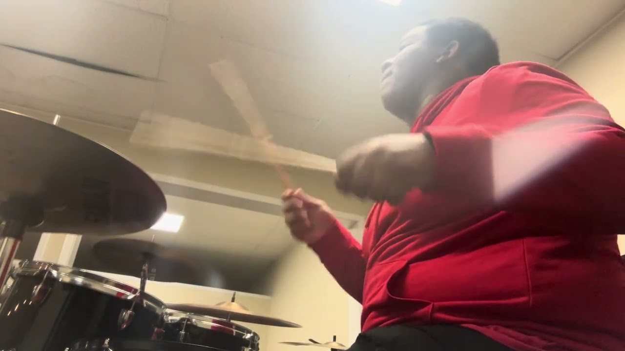 NYE watch night on drums