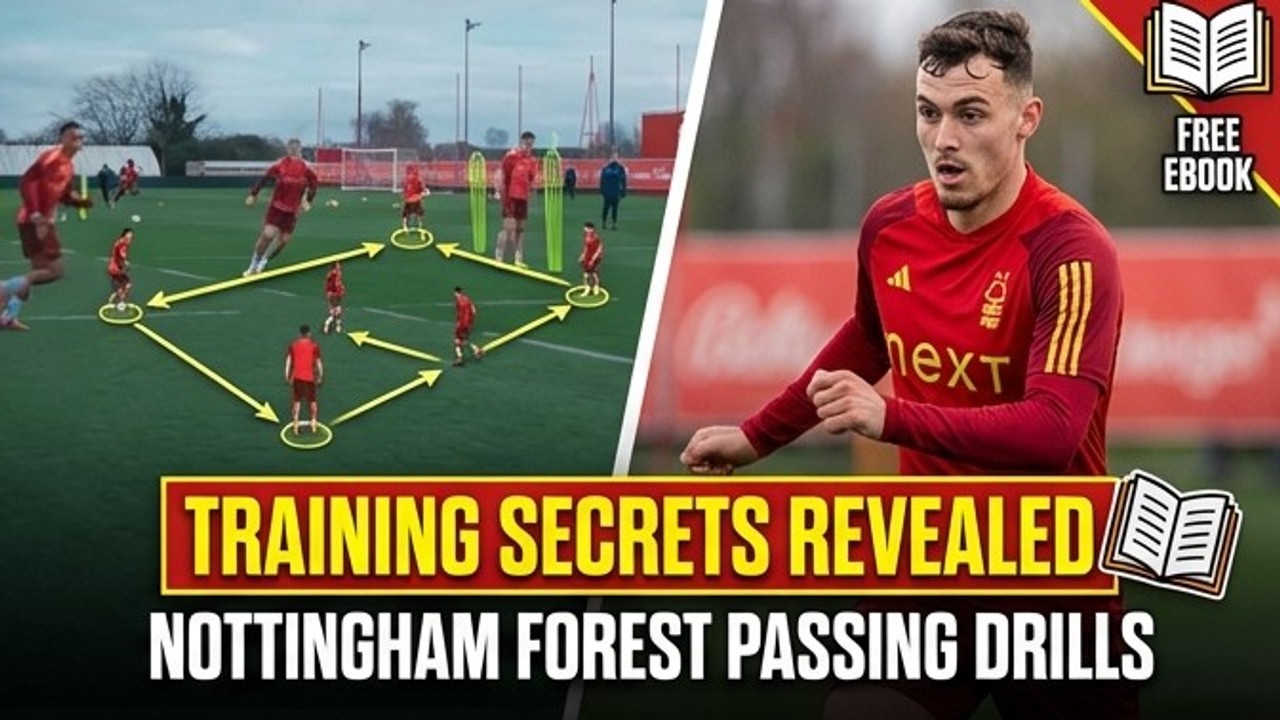 🏃 ⚽Passing + Finishing | The Nottingham Forest Training Method