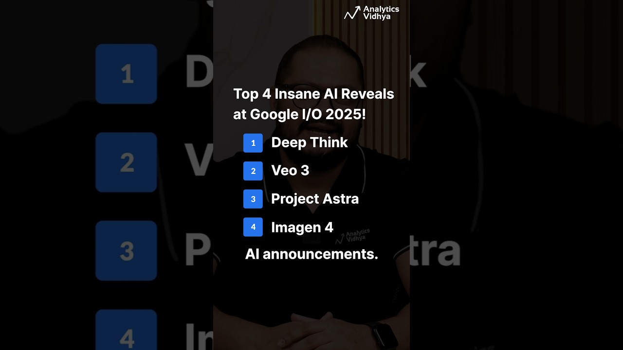 Google I/O 2025 Was INSANE! 🤯 Top 4 AI Launches You Can&rsquo;t Miss