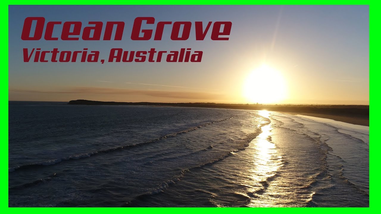 Phantom 4 Pro | Ocean Grove Victoria Australia | Drone Footage Beach