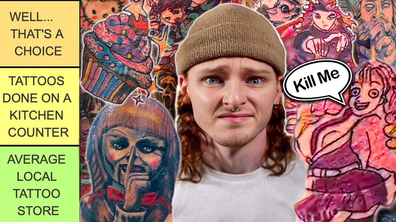 Ariel DeJesus Tattoo Tier List | TikTok's Worst Tattoo Artist