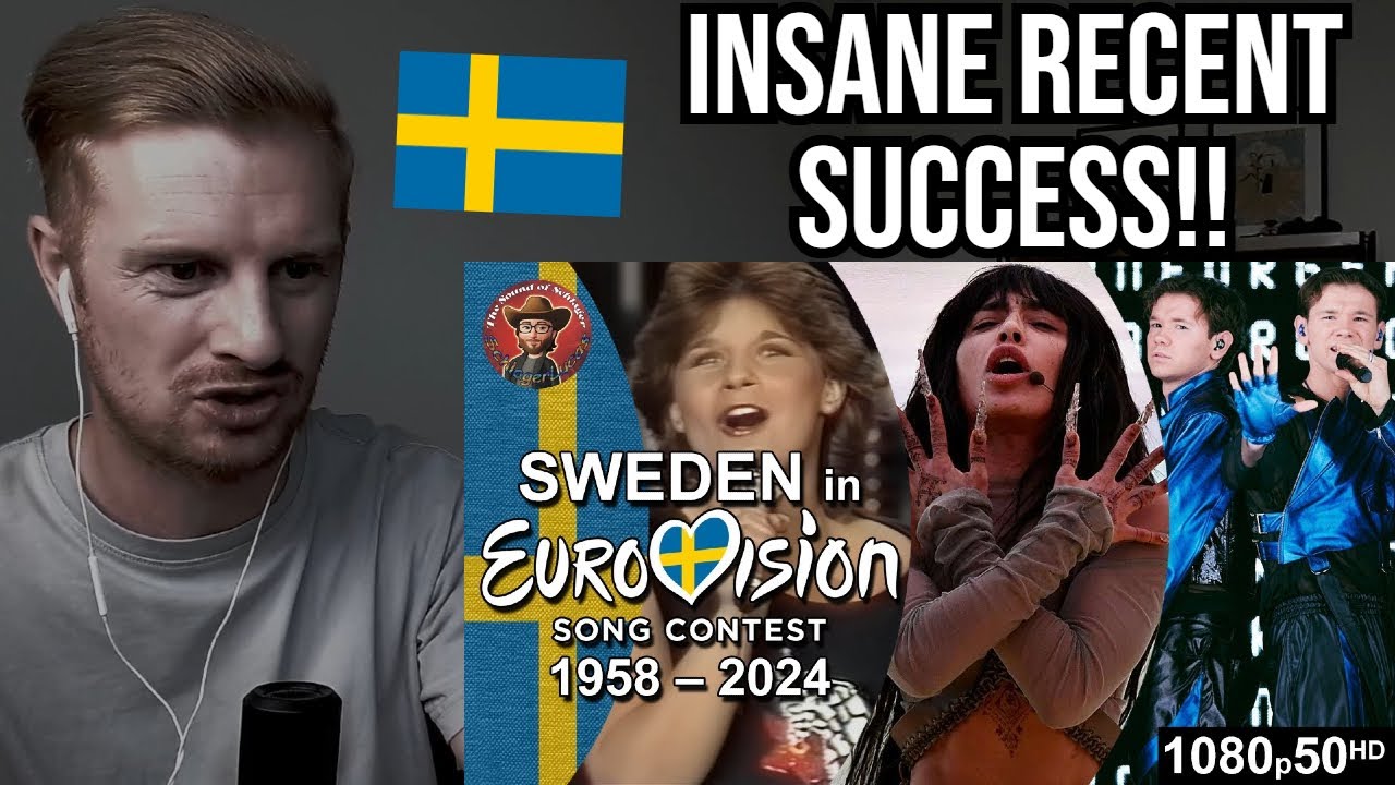 Reaction To Sweden in Eurovision Song Contest (1958-2024)