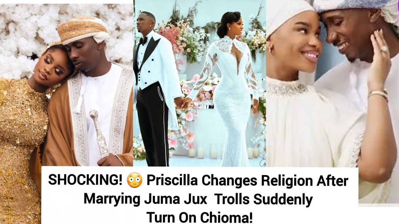 OMG! 🔥 Priscilla’s Religion Switch After Wedding Juma Jux Causes Online vvár  Chioma Blamed! #jux 