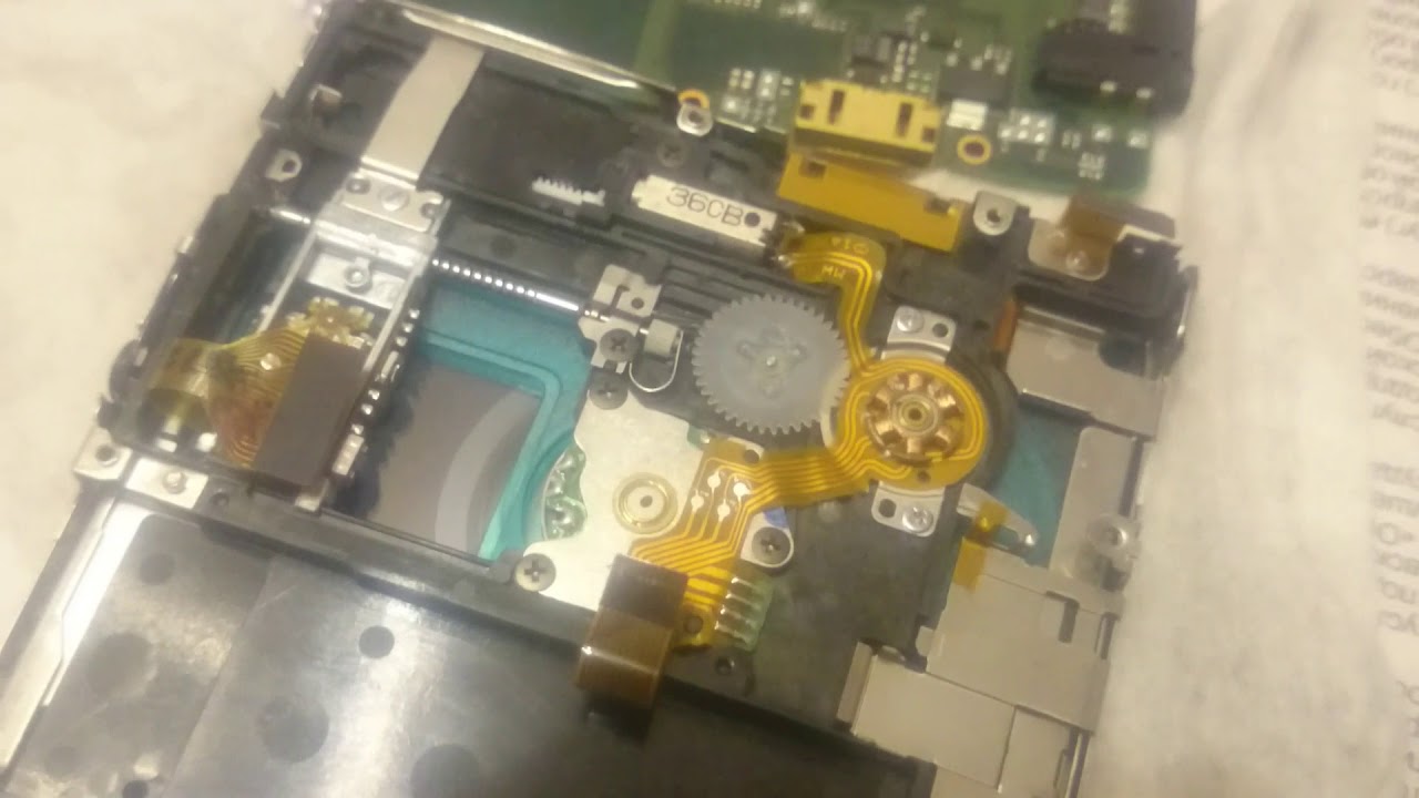 Sony MZ-N10 не читает диск Lazer problem.