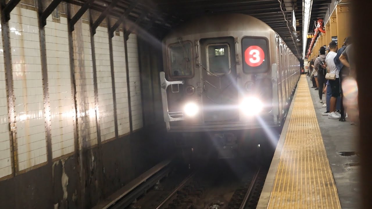 MTA R62 3 train full ride from Franklin Av to Times Sq-42 St.