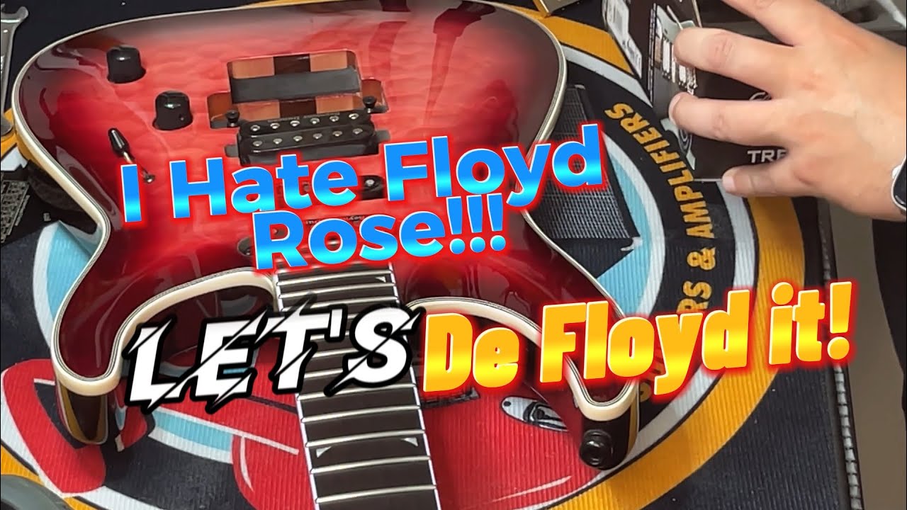 Remove a Floyd Rose Tremolo and the Locking Nut – I Wish I Did This Sooner