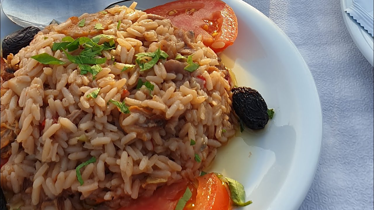 Octopus risotto Or Rice