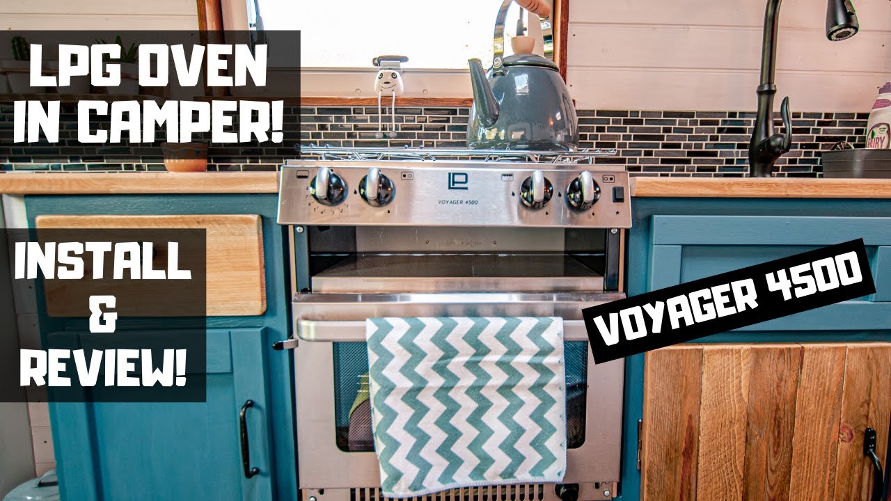 LPG campervan gas cooker... install and review. Voyager 4500.