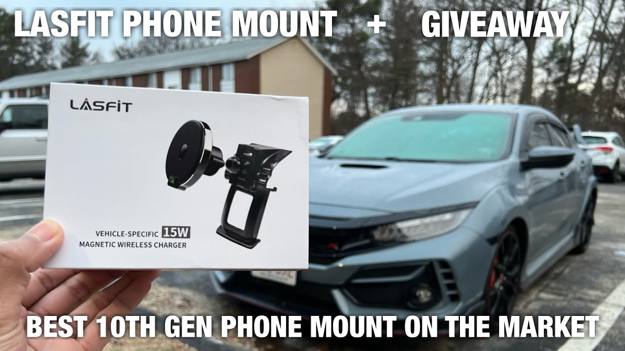 The Best Phone Mount Placement For Your 2016-2021 Honda Civic! Best Car Charger and View to Date!