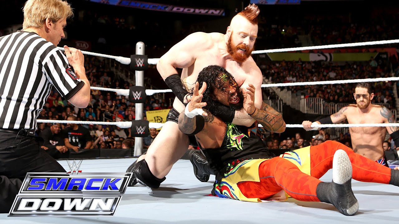 The Usos vs. Sheamus & Rusev of The League of Nations: SmackDown, March 3, 2016