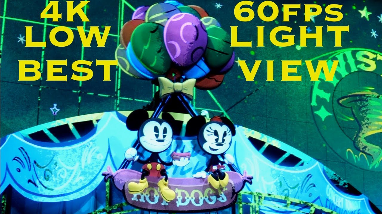 Mickey & Minnie's Runaway Railway BEST VIEW 3RD CAR 4K RIDE POV Walt Disney World Florida 2020