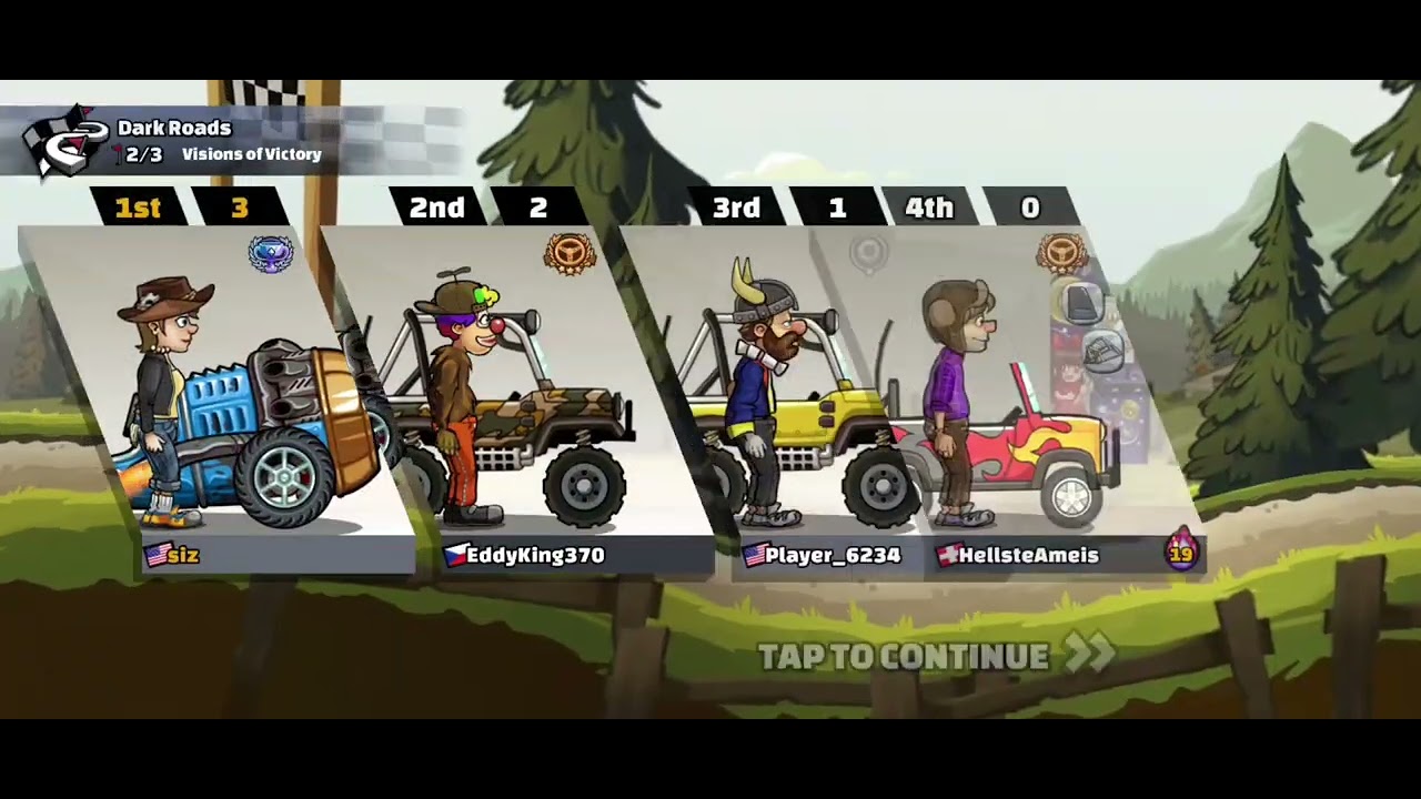 Playing Hill Climb Racing 2 game with beast vehicle (unlocking and gameplay)