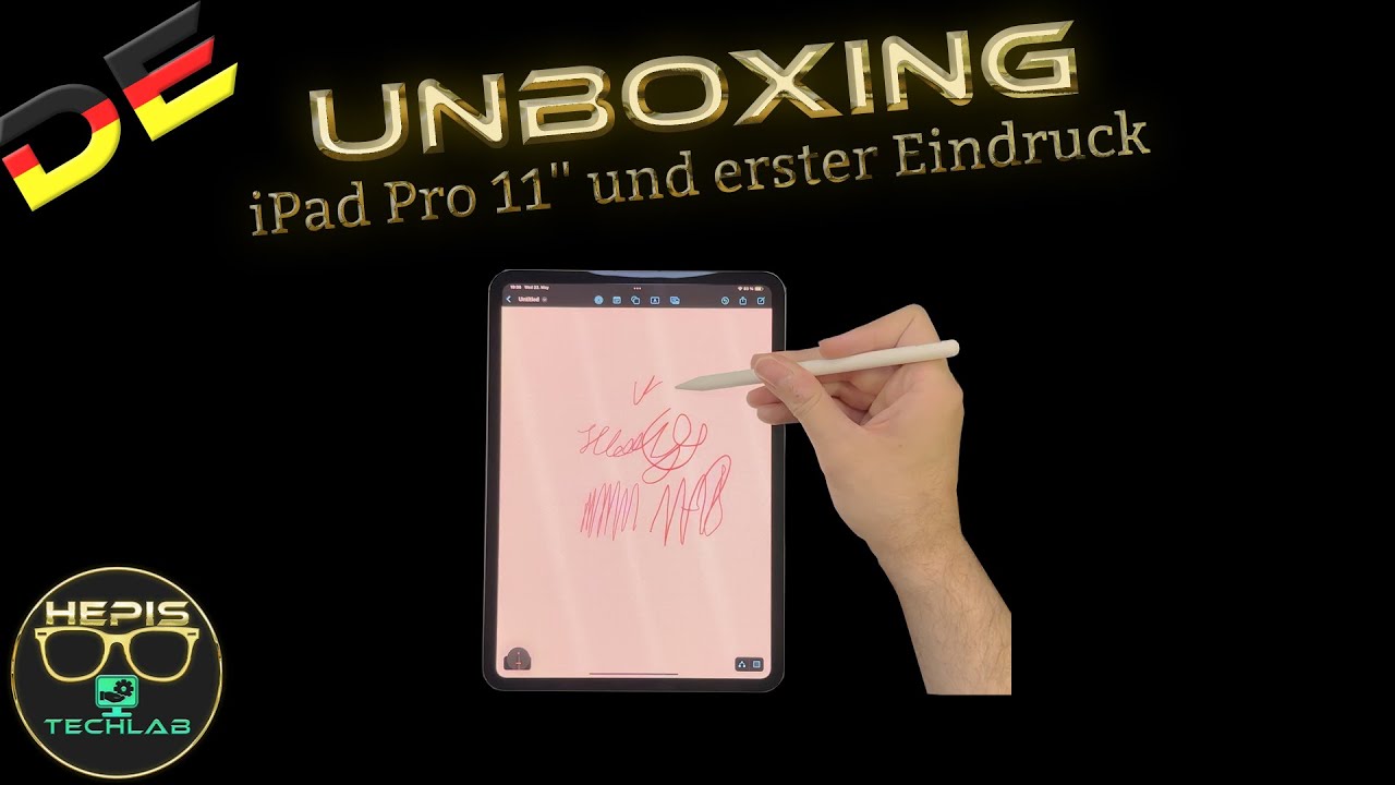 Unboxing: iPad Pro 11'' und erster Eindruck